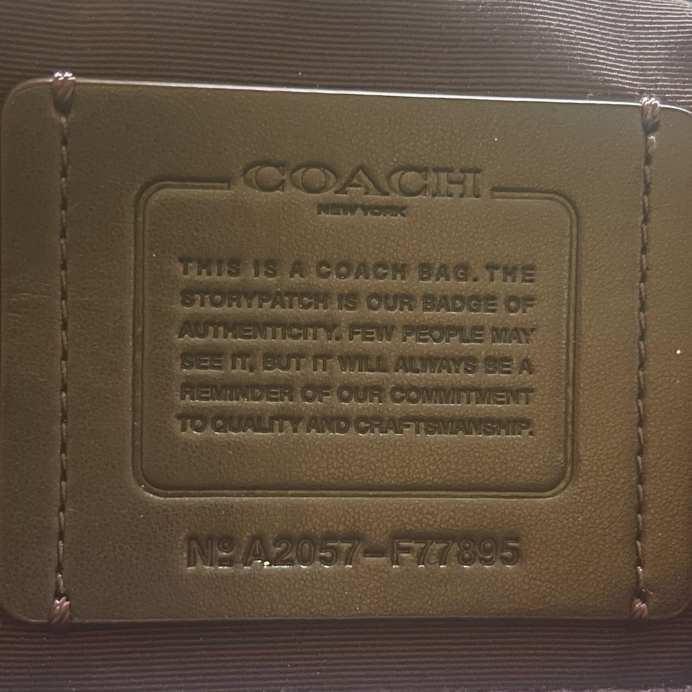 Coach Duffle Travel Bag - Picture 3 of 4